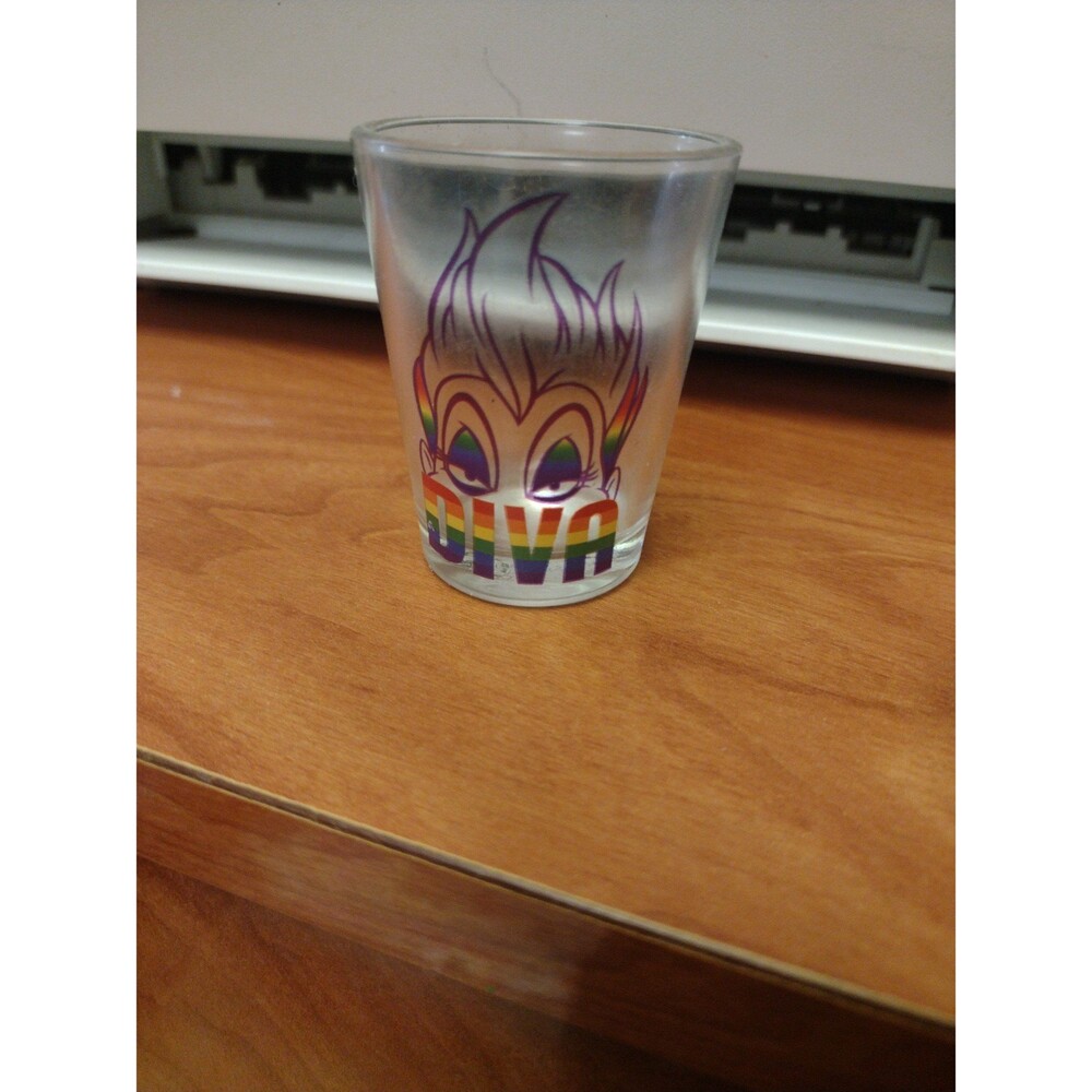 Disney diva evil queen shot glass-055f